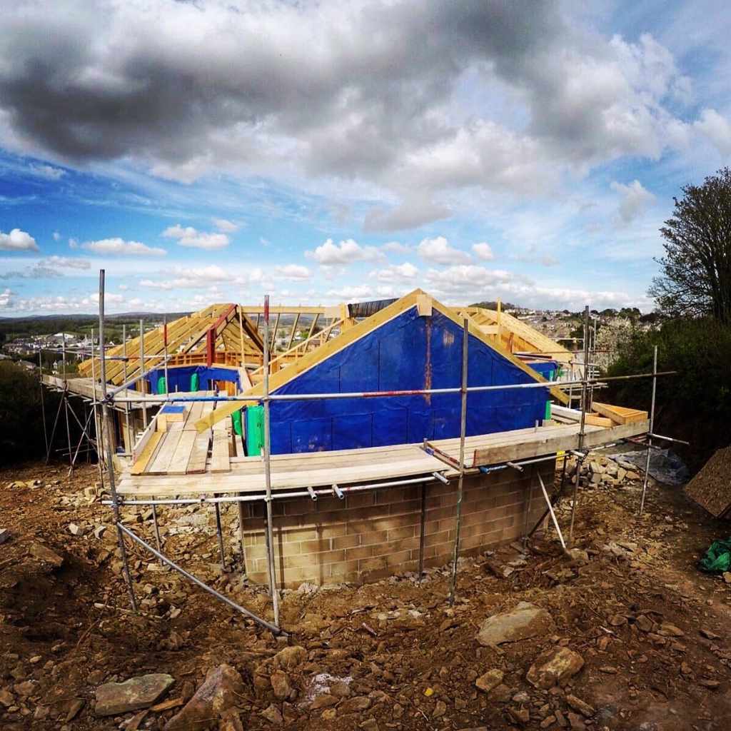 New build family home in Devon constructed by Hobbs Home Building Co